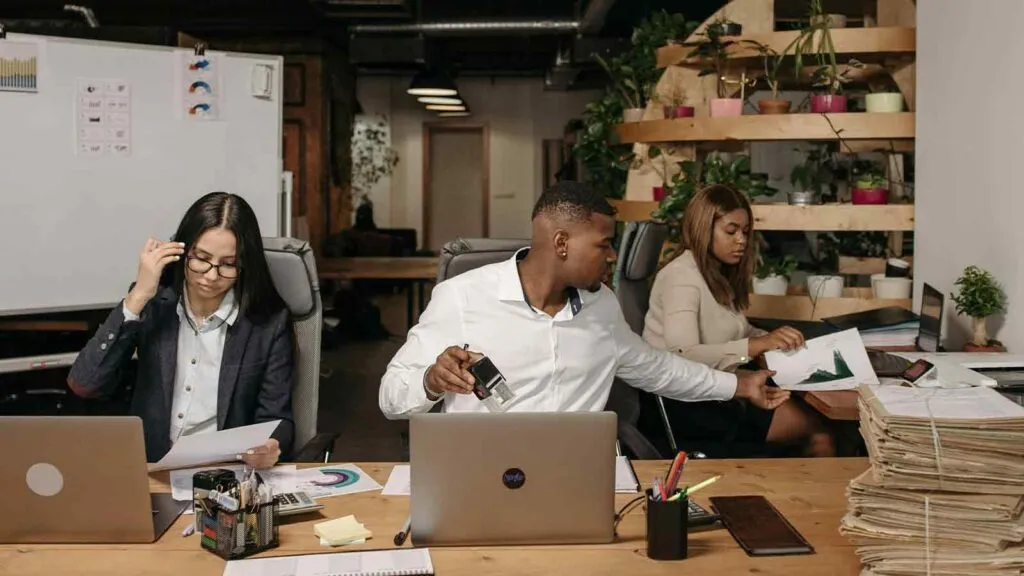 image of people working on Public Records